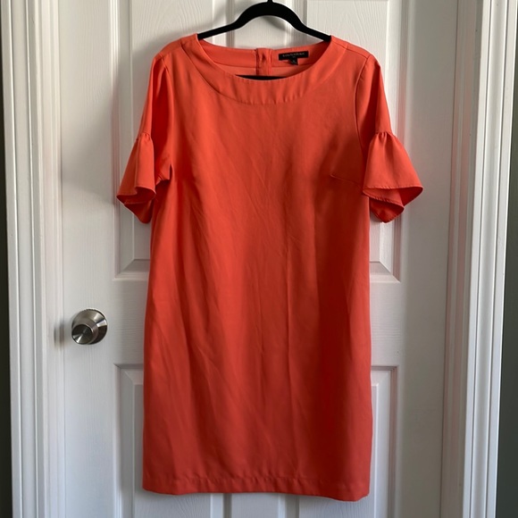 Banana Republic Factory Dresses & Skirts - Like new!! Orange Banana Republic dress sz 12